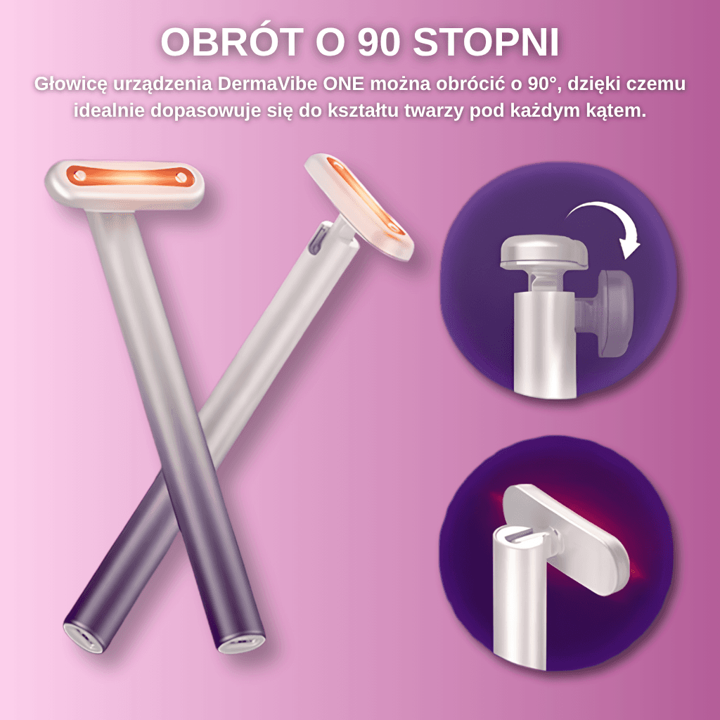 DermaVibe ONE - PRECYZYJNY STYMULATOR  DO WIELOPOZIOMOWEGO ODMŁADZANIA SKÓRY