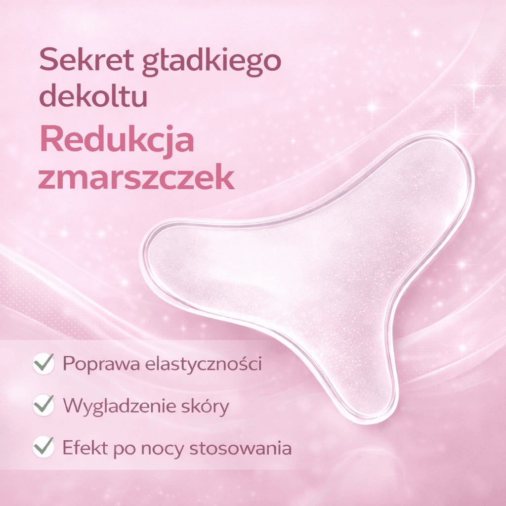 SmoothUp - Wielorazowy Silikonowy Plaster na Biust i Dekolt