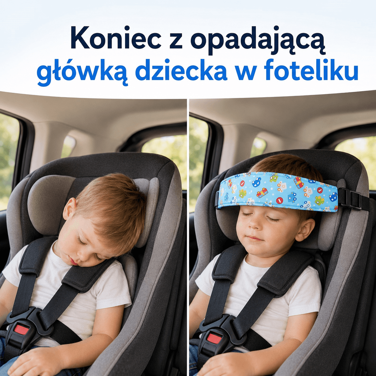 SleepyHead – Opaska podtrzymująca głowę dziecka