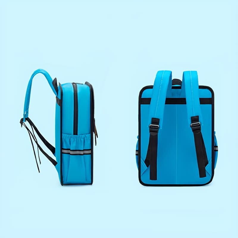 MODNY PLECAK DZIECIĘCY Z KOLOROWYM 3D MOTYWEM KOMIKSOWO - ANIMOWANYM