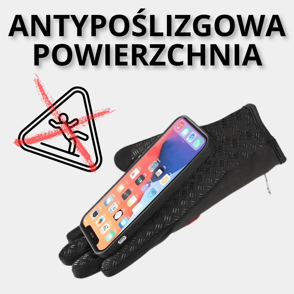 ThermoActiv 360 – WODOODPORNE ZIMOWE RĘKAWICE DZIAŁAJĄCE Z EKRANEM TELEFONU  TOUCHSCREEN