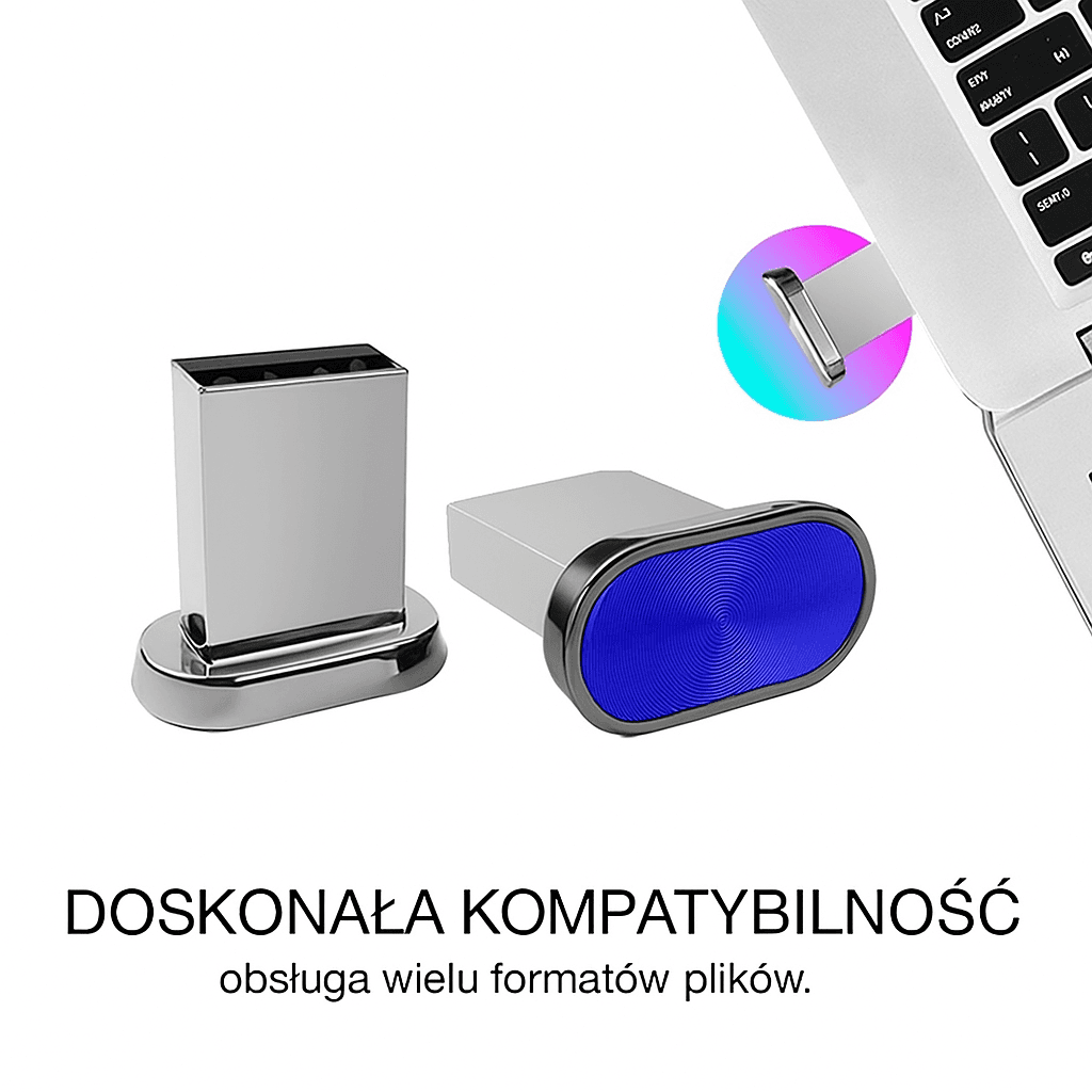 ELEGANCKI PENDRIVE 32 GB – STYL I FUNKCJONALNOŚĆ - METALOWA OBUDOWA