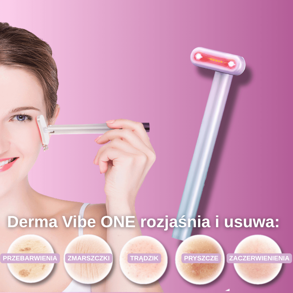DermaVibe ONE - PRECYZYJNY STYMULATOR  DO WIELOPOZIOMOWEGO ODMŁADZANIA SKÓRY