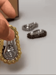 Zębatkowy Spinner z Łańcuchem Rowerowym