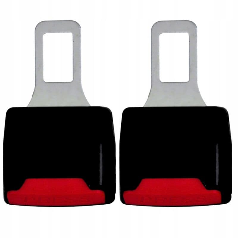 Dwupak Solidnych Wtyków do Pasa Bezpieczeństwa 🚗