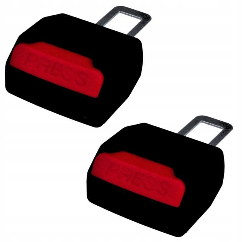 Dwupak Solidnych Wtyków do Pasa Bezpieczeństwa 🚗