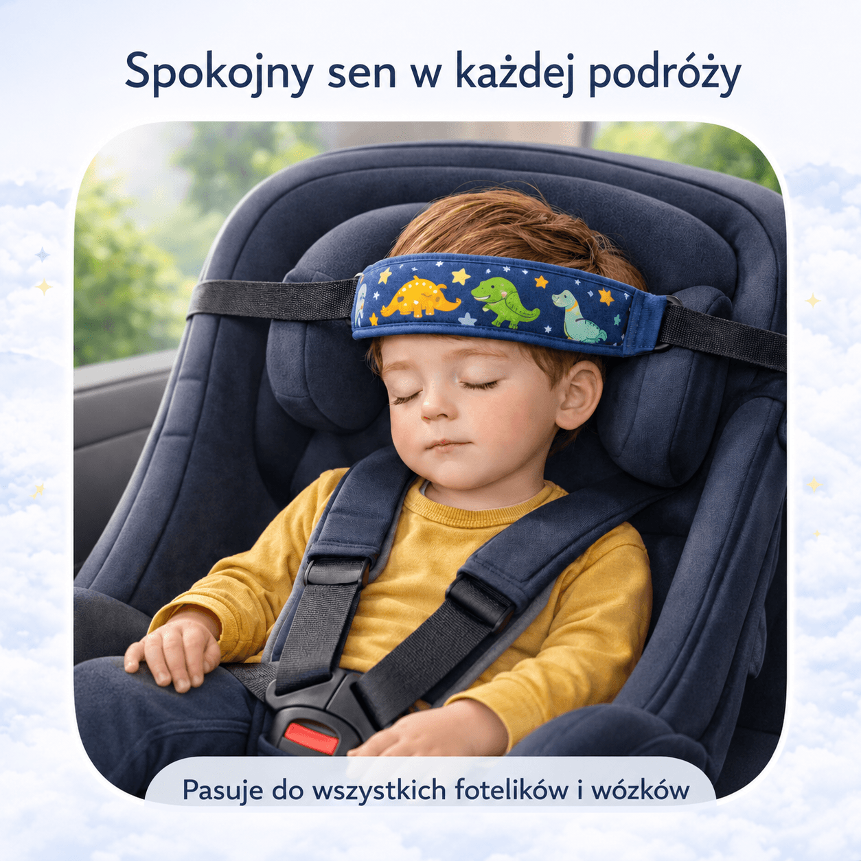 SleepyHead – Opaska podtrzymująca głowę dziecka